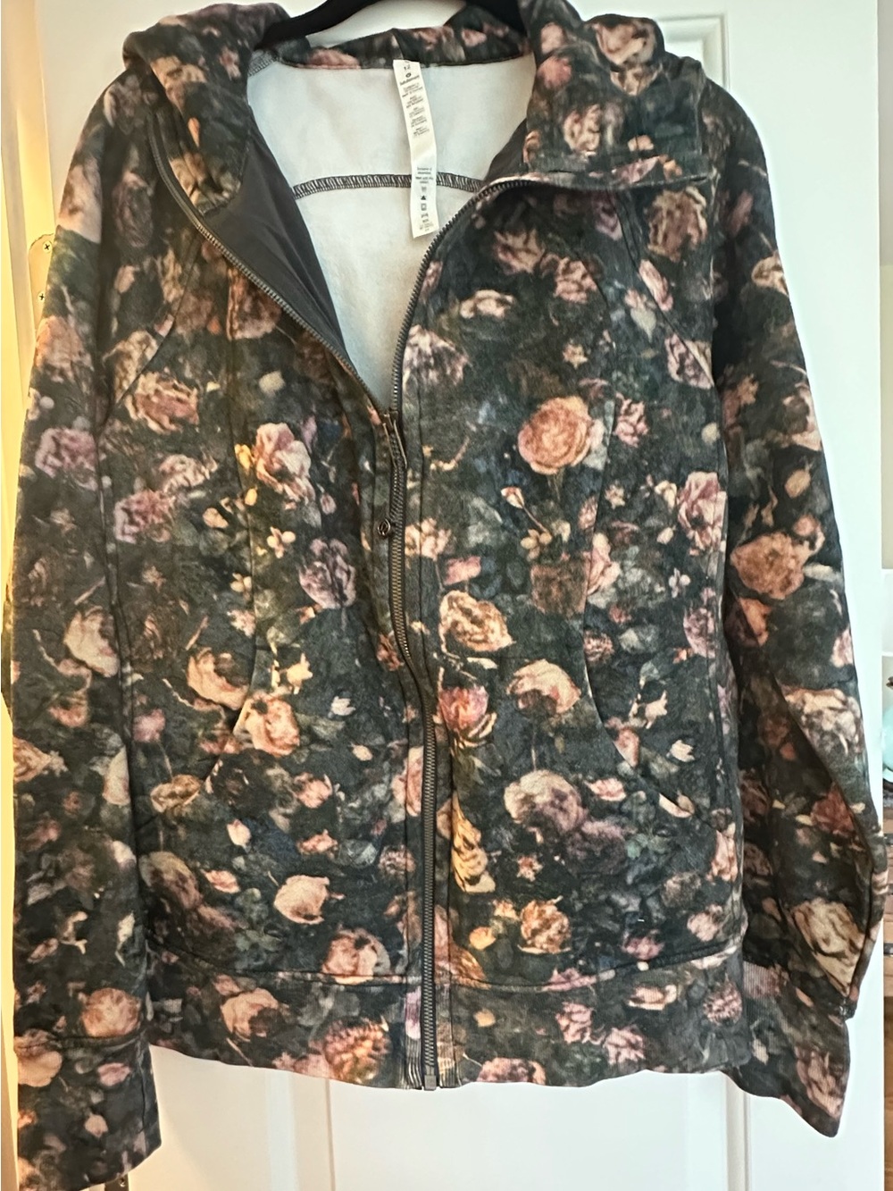 Lululemon Floral Quilted Hoodie Jacket - NWOT